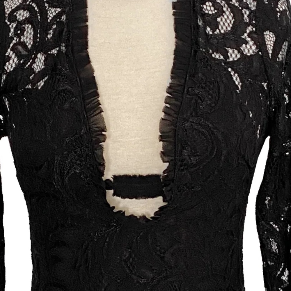 Alexis Black Lace Dress